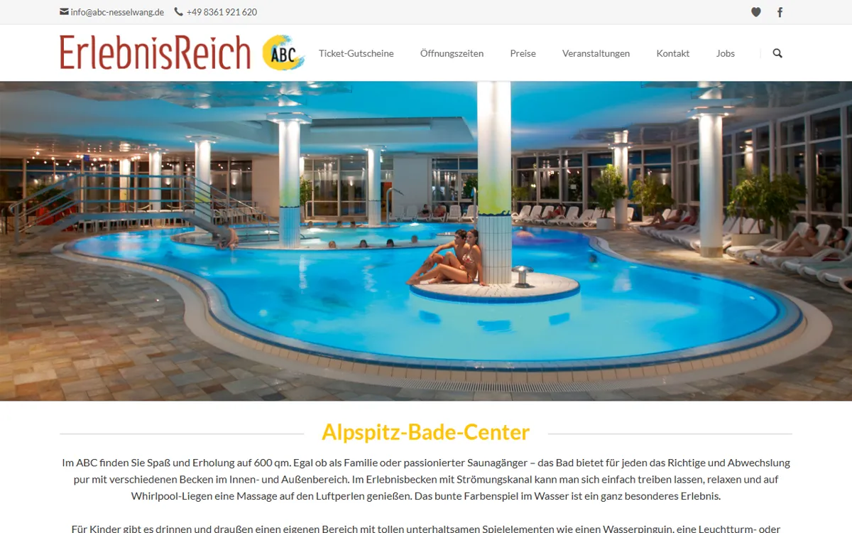 ABC Nesselwang - Alpspitz-Bade-Center Nesselwang
