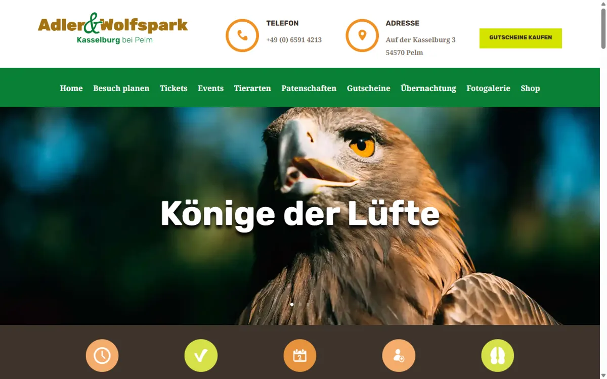 Adler- und Wolfspark Kasselburg