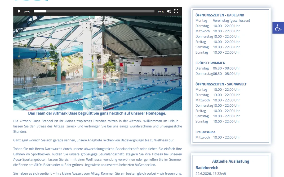 Altmark Oase Sport- und Freizeitbad Stendal GmbH