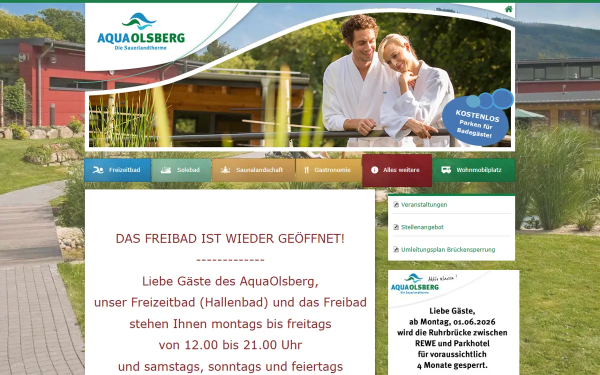 Aqua Olsberg - Die Sauerlandtherme