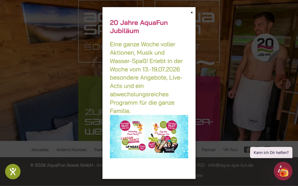 Aqua Spa und Aqua Fun Soest