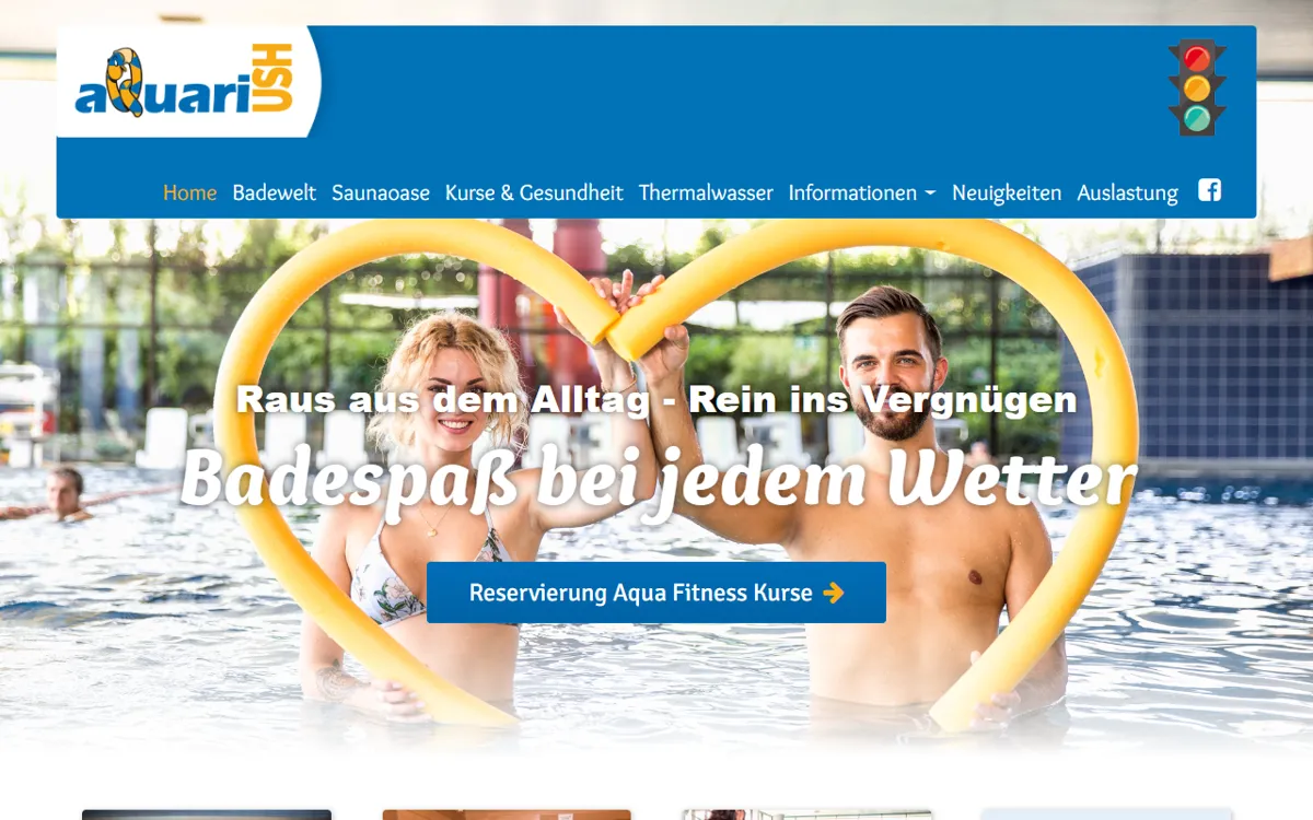AquariUSH - Familien-Thermalbad & Sauna Oase