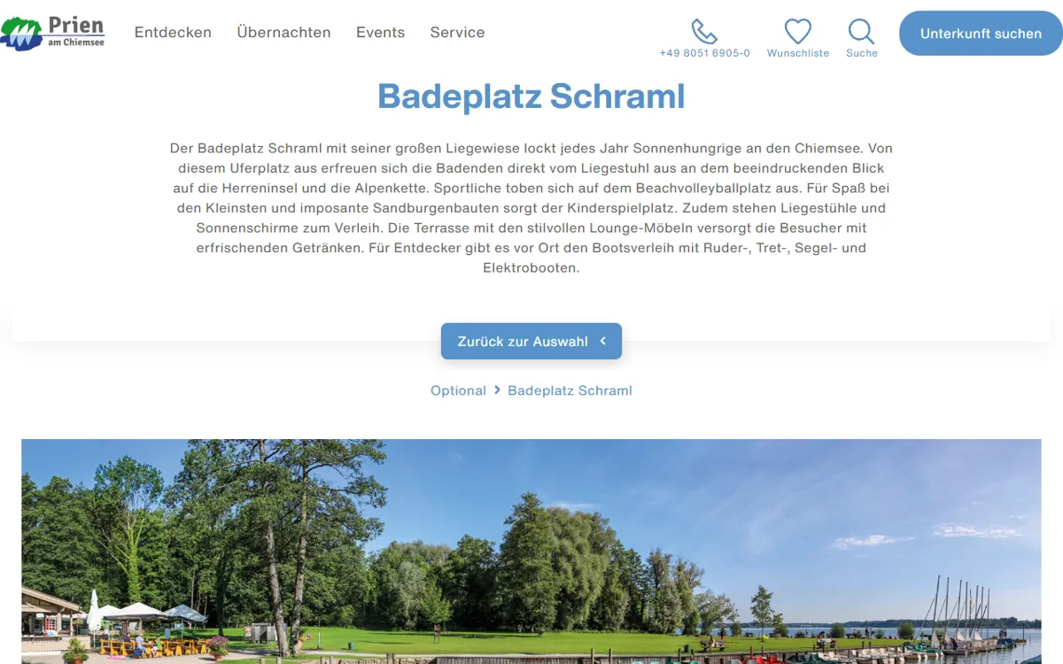 Badeplatz Schraml