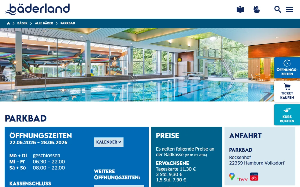 Bäderland Parkbad