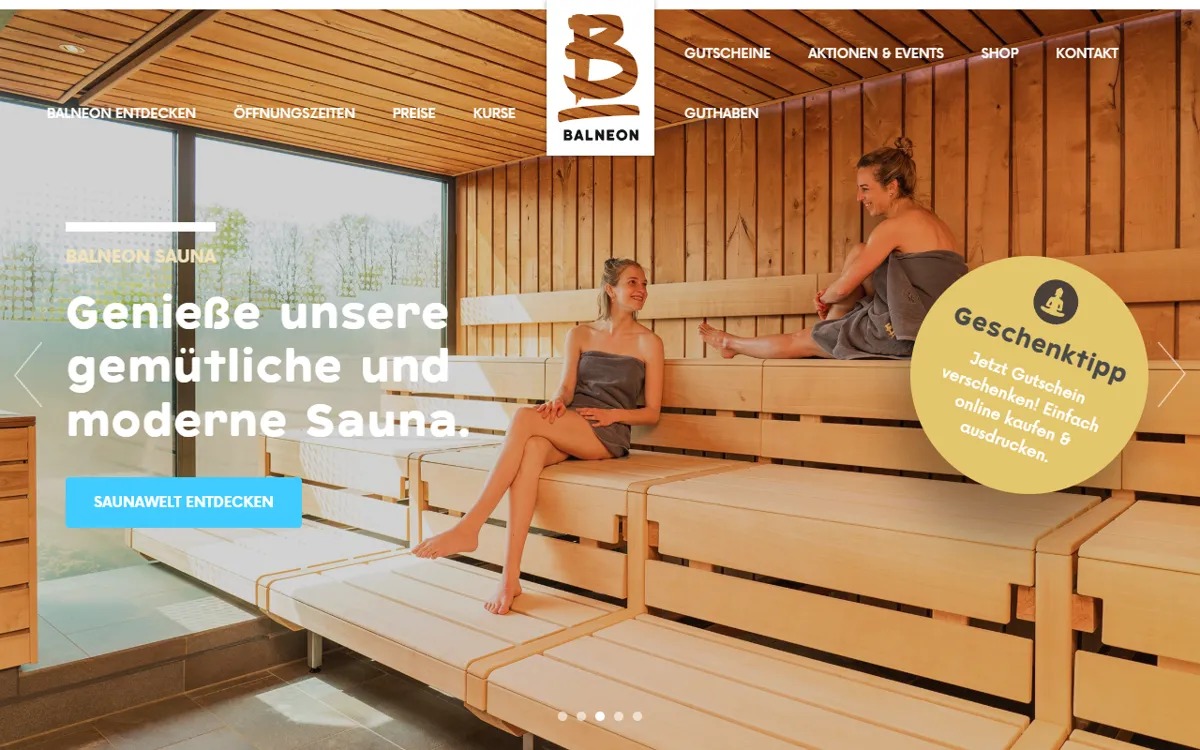 Balneon - Schwimmbad und Sauna