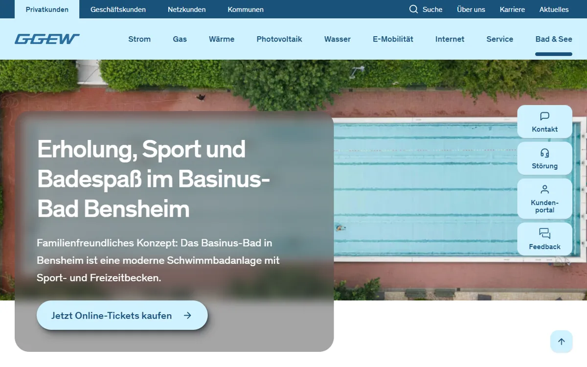 Basinus-Bad | GGEW AG