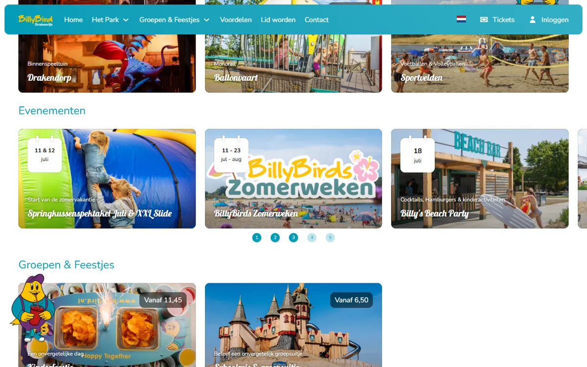 BillyBird Park Drakenrijk