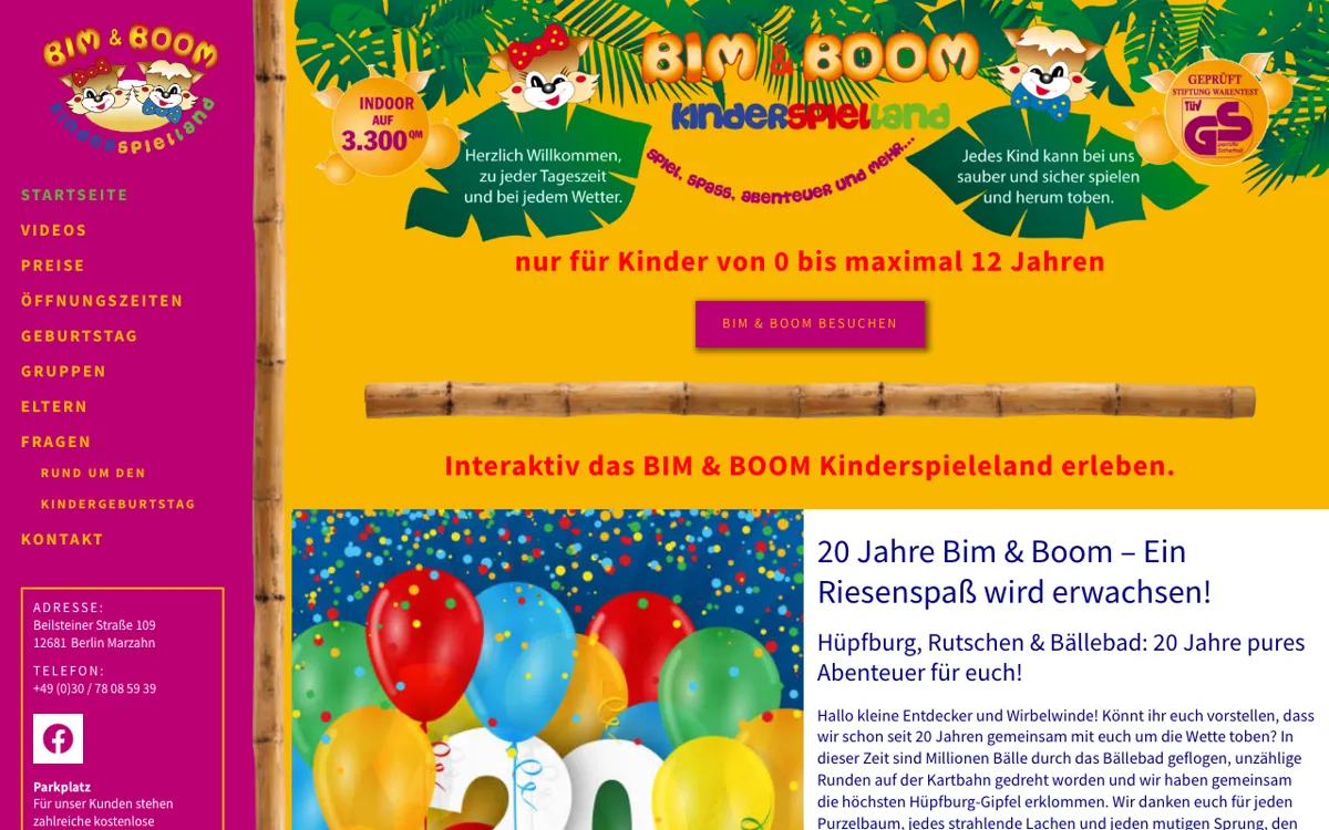 Bim & Boom Kinderspielland