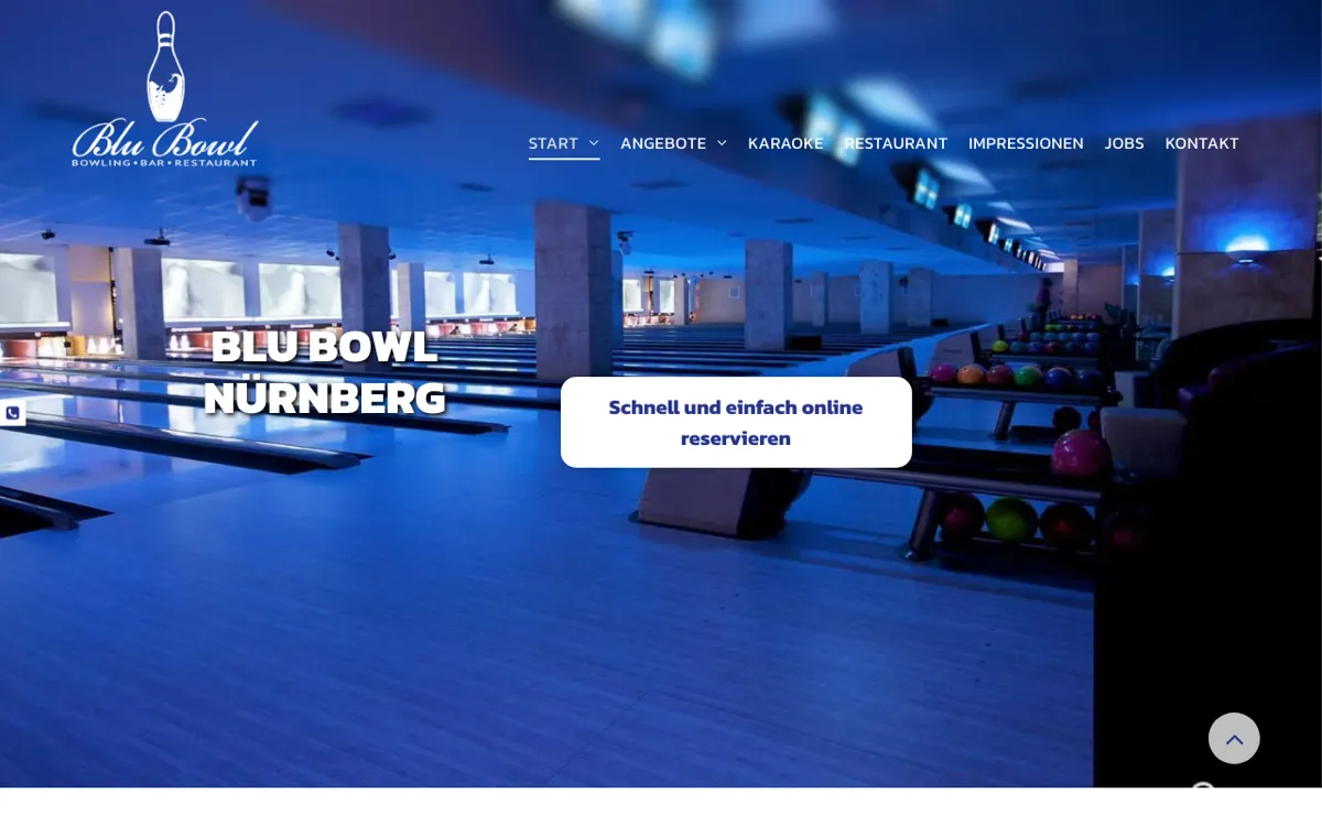 Blu Bowl Bowling