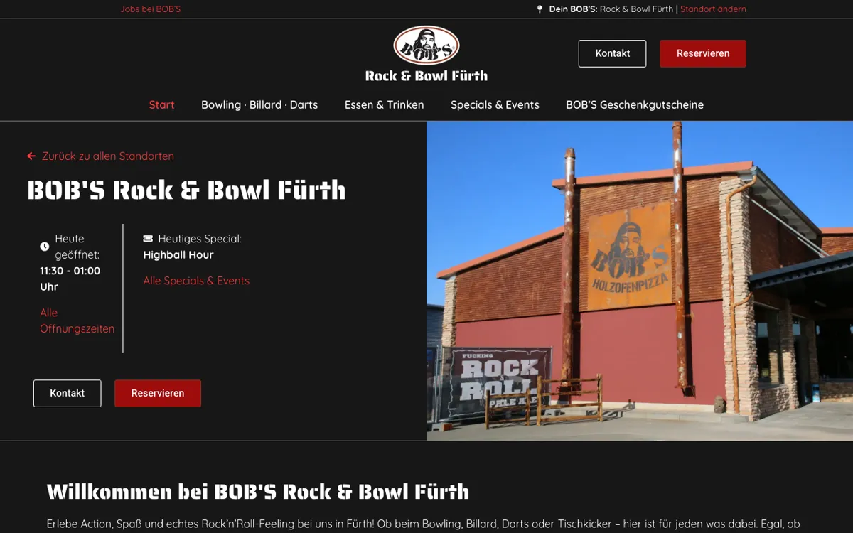 BOB'S Rock & Bowl Fürth