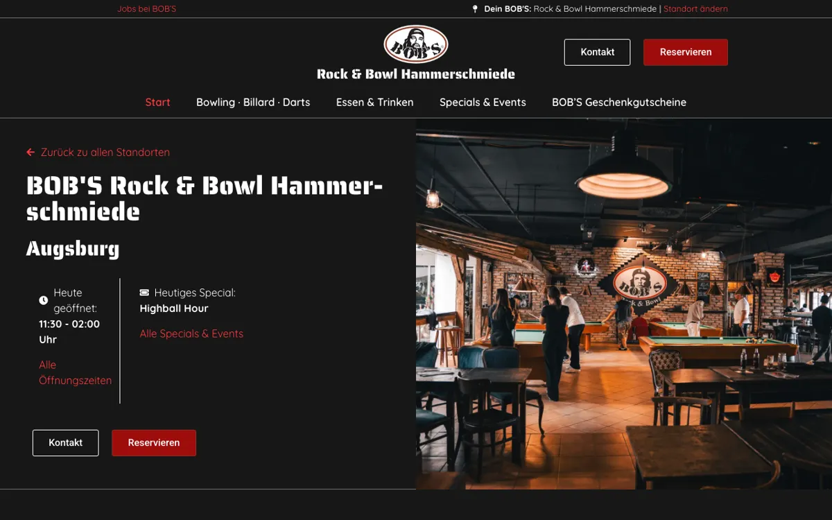 BOB'S Rock & Bowl Hammerschmiede