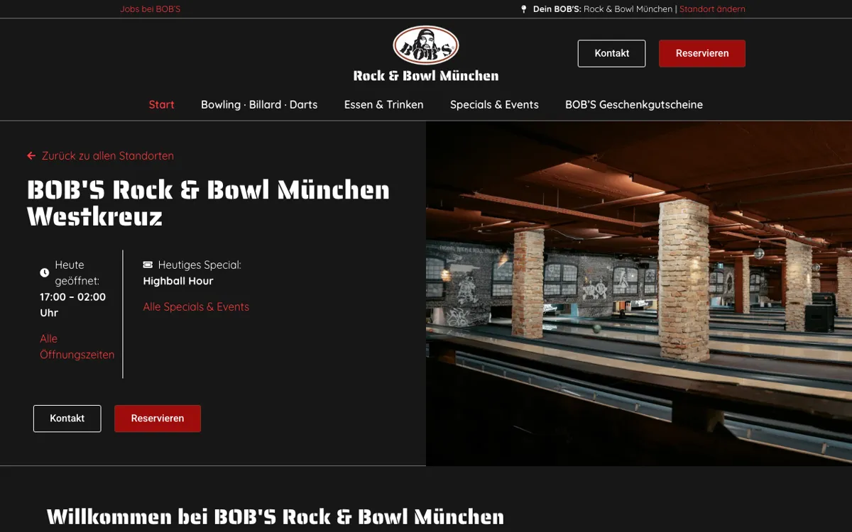 BOB'S Rock & Bowl München