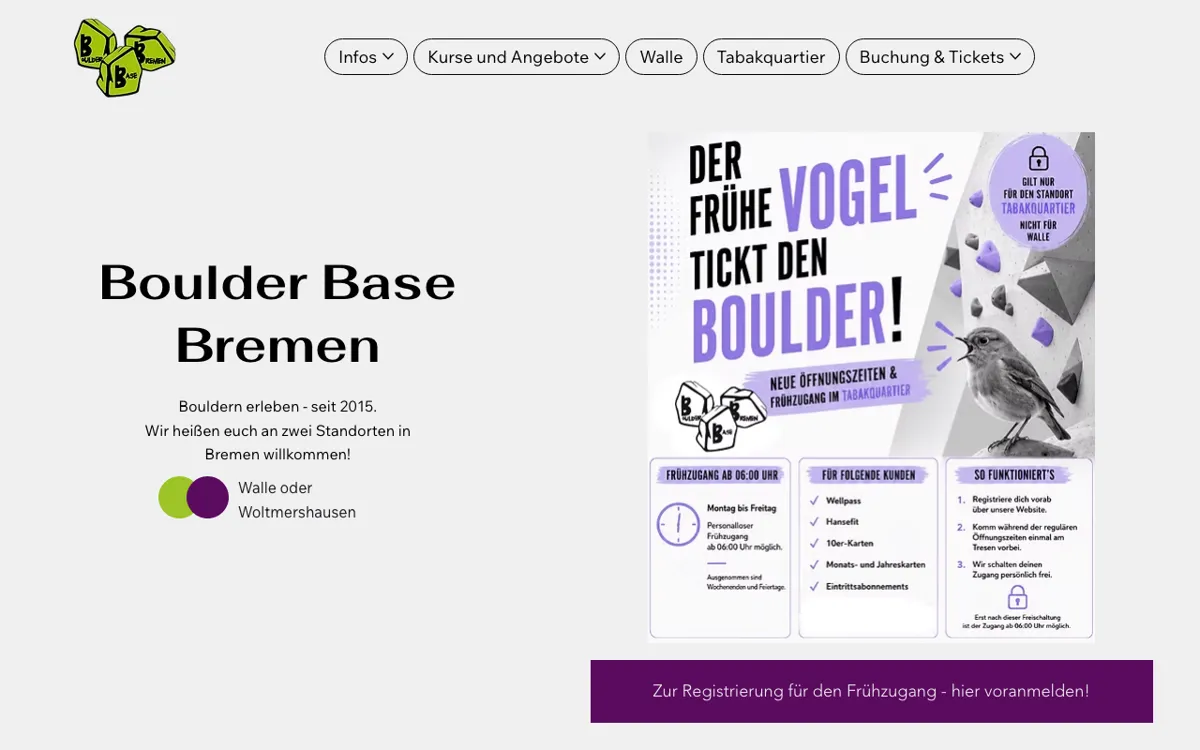 Boulder Base Bremen