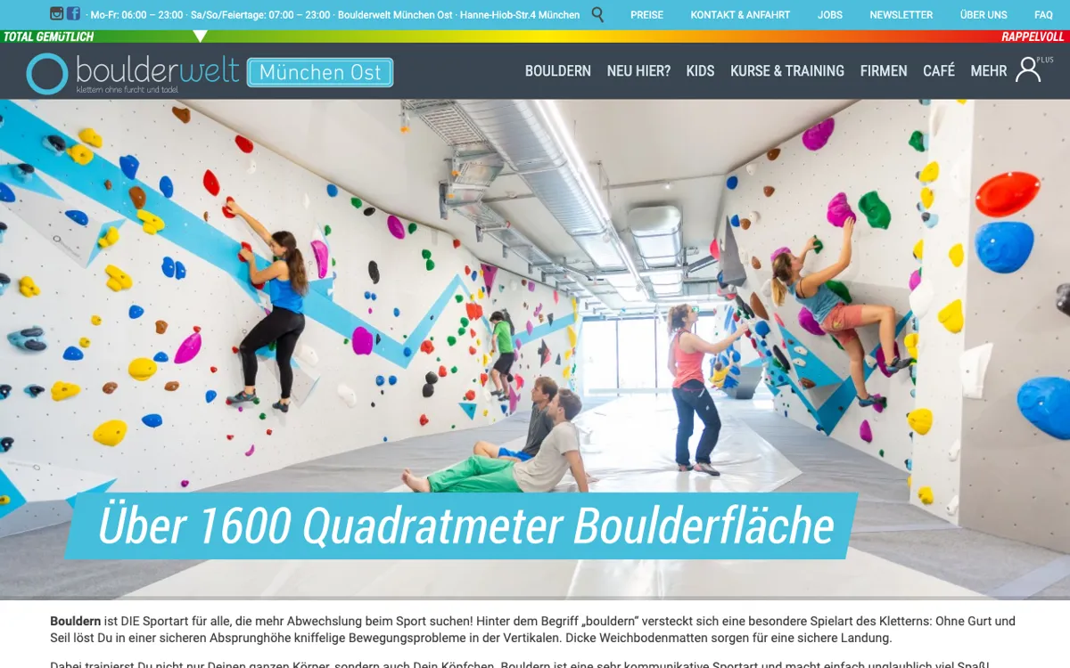 Boulder World Munich East