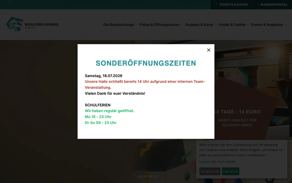 Boulderlounge Chemnitz GmbH