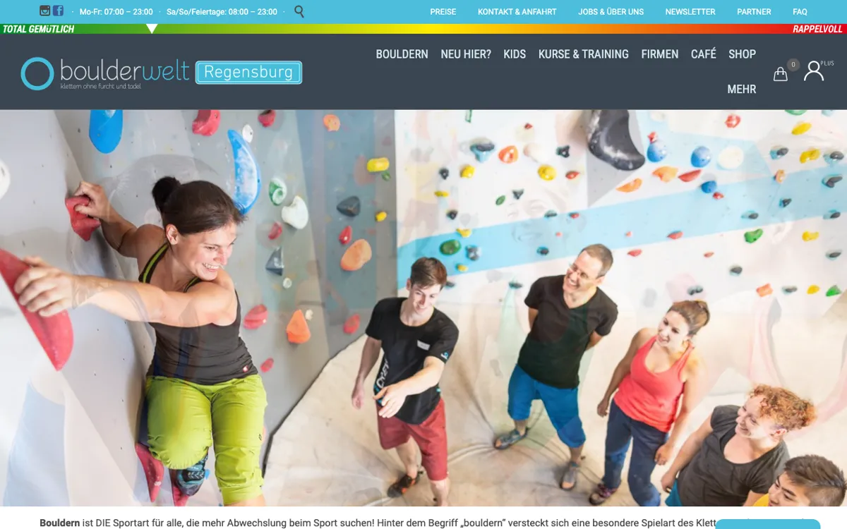 Boulderwelt Regensburg