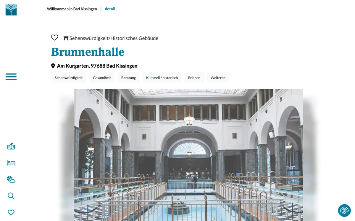 Brunnen- und Wandelhalle