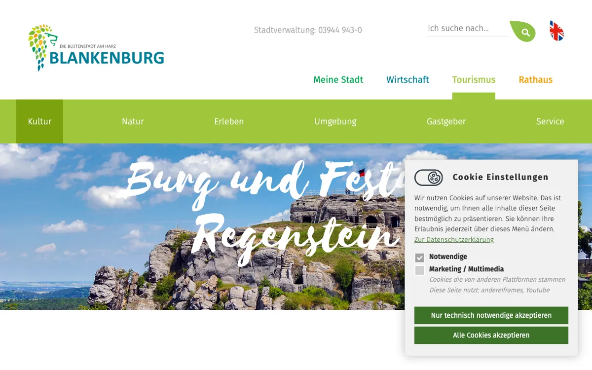 Burg und Festung Regenstein HWN 80