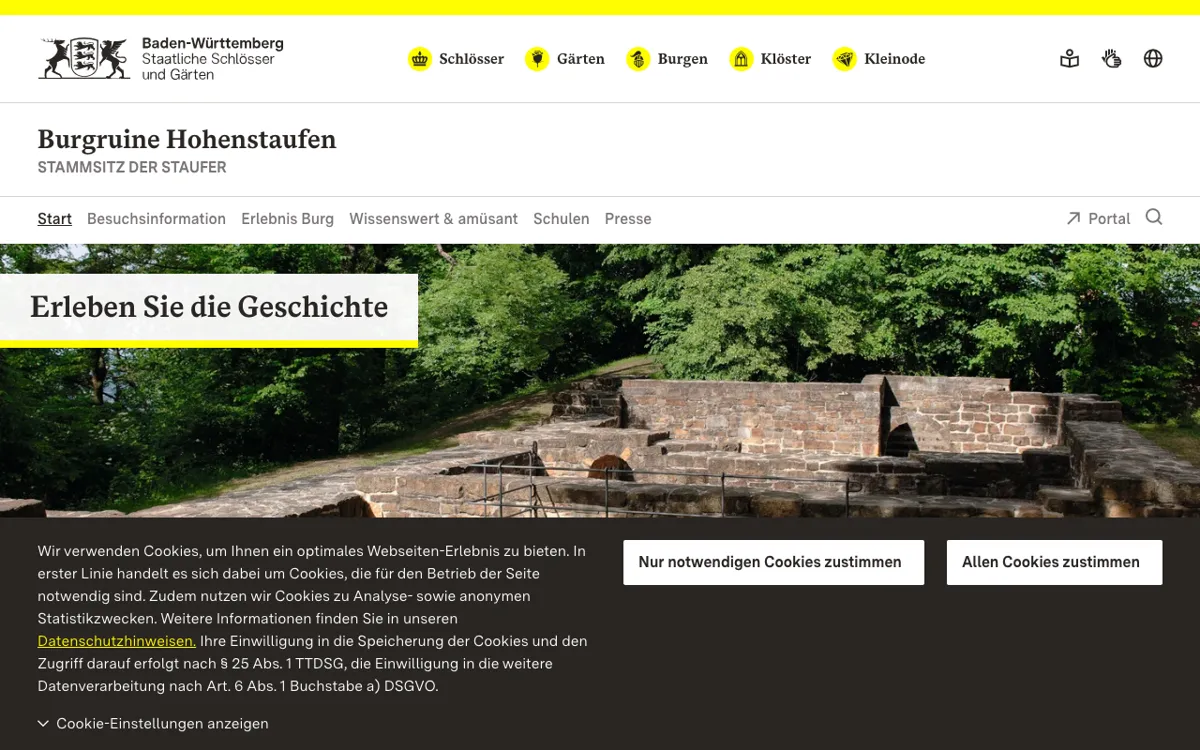Burgruine Hohenstaufen