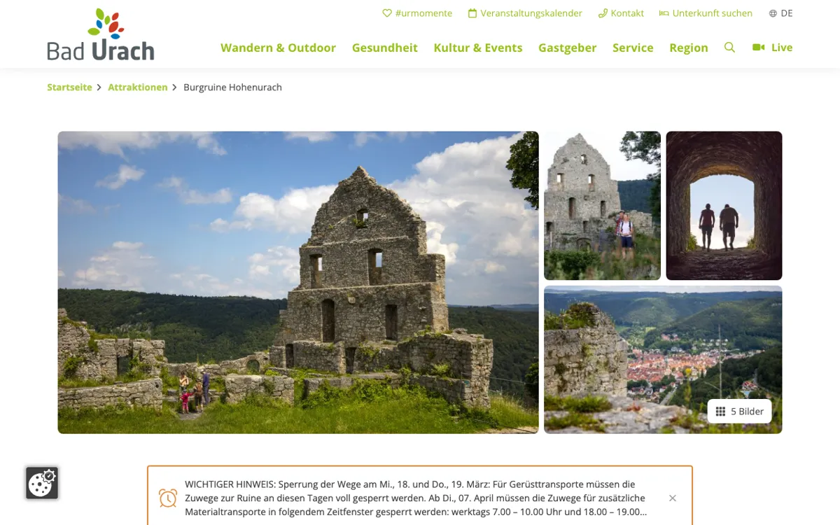 Burgruine Hohenurach