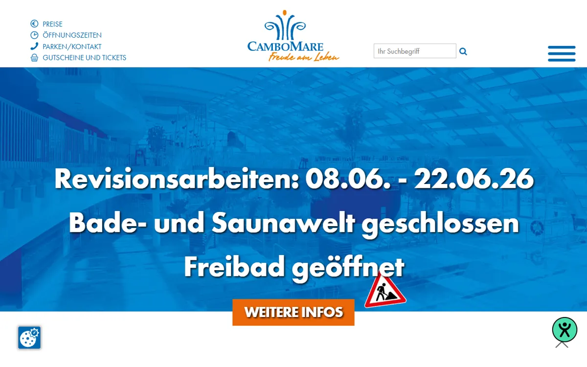 CamboMare Saunadorf und Freizeitbad