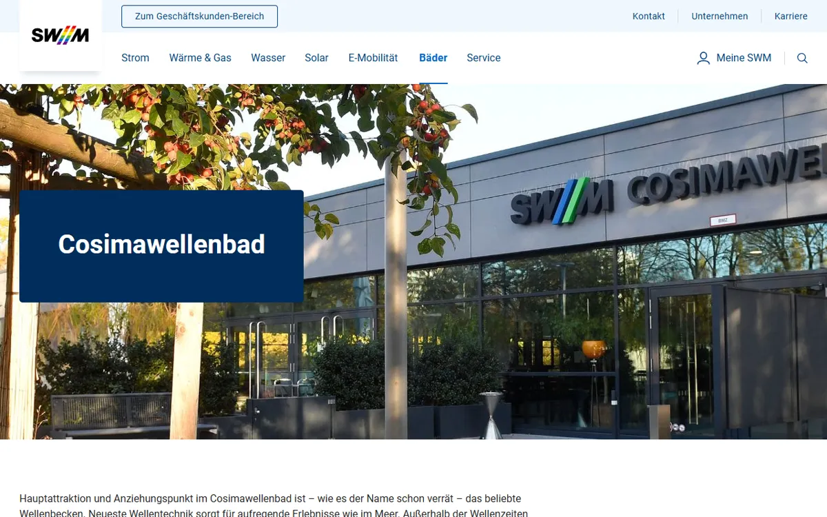 Cosimawellenbad (Hallenbad)