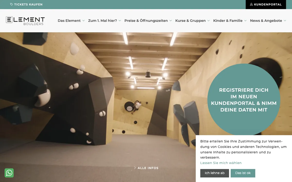 ELEMENT Boulders München