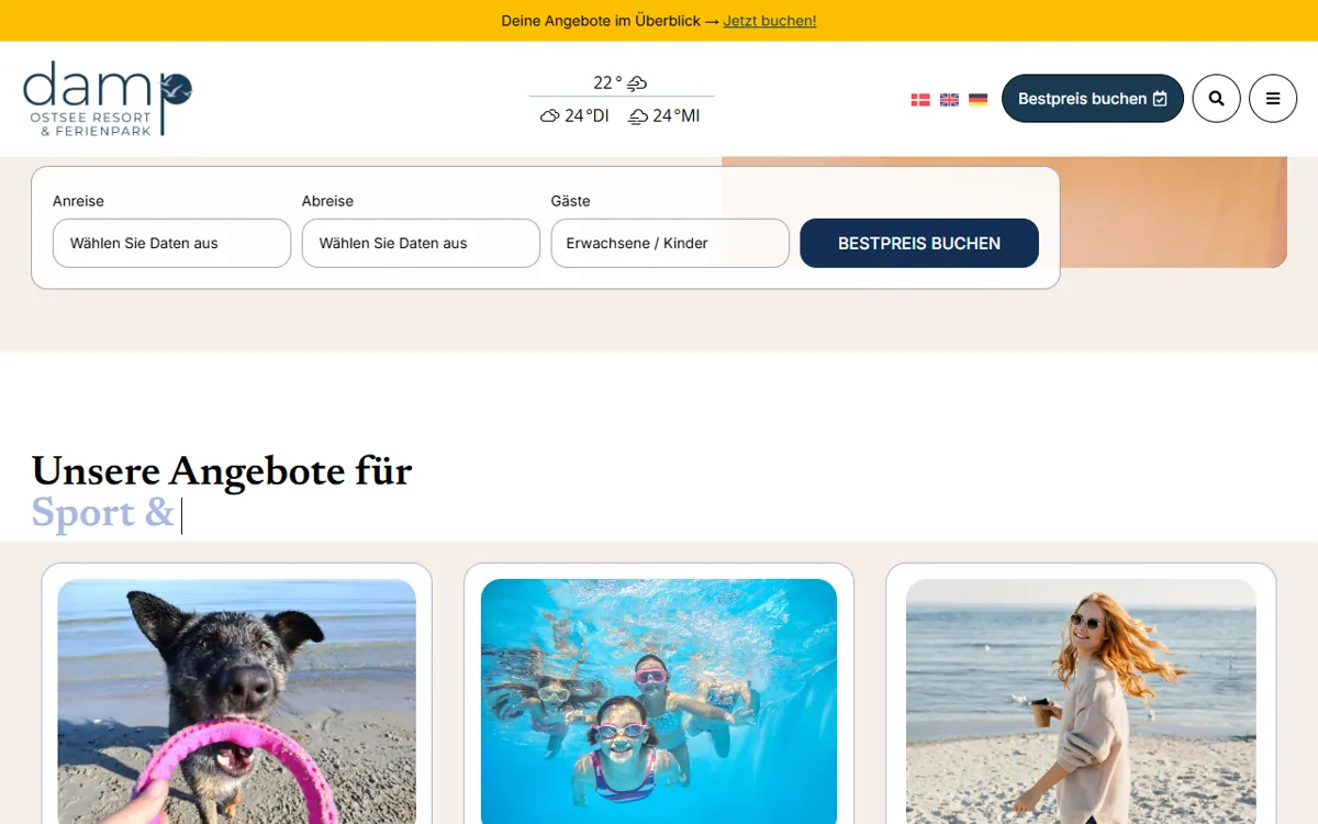 Entdeckerbad im Ostsee Resort Damp (Öffentlich)