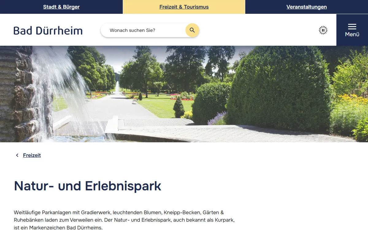 Natur- und Erlebnispark Bad Dürrheim