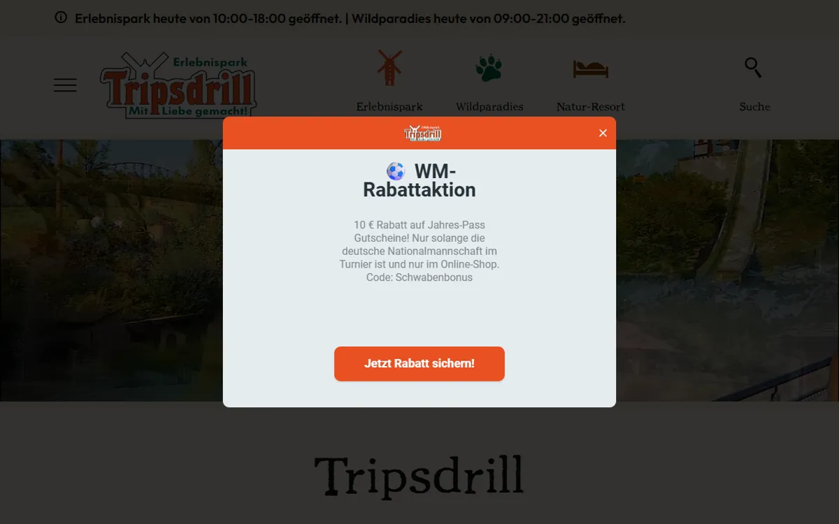 Erlebnispark Tripsdrill