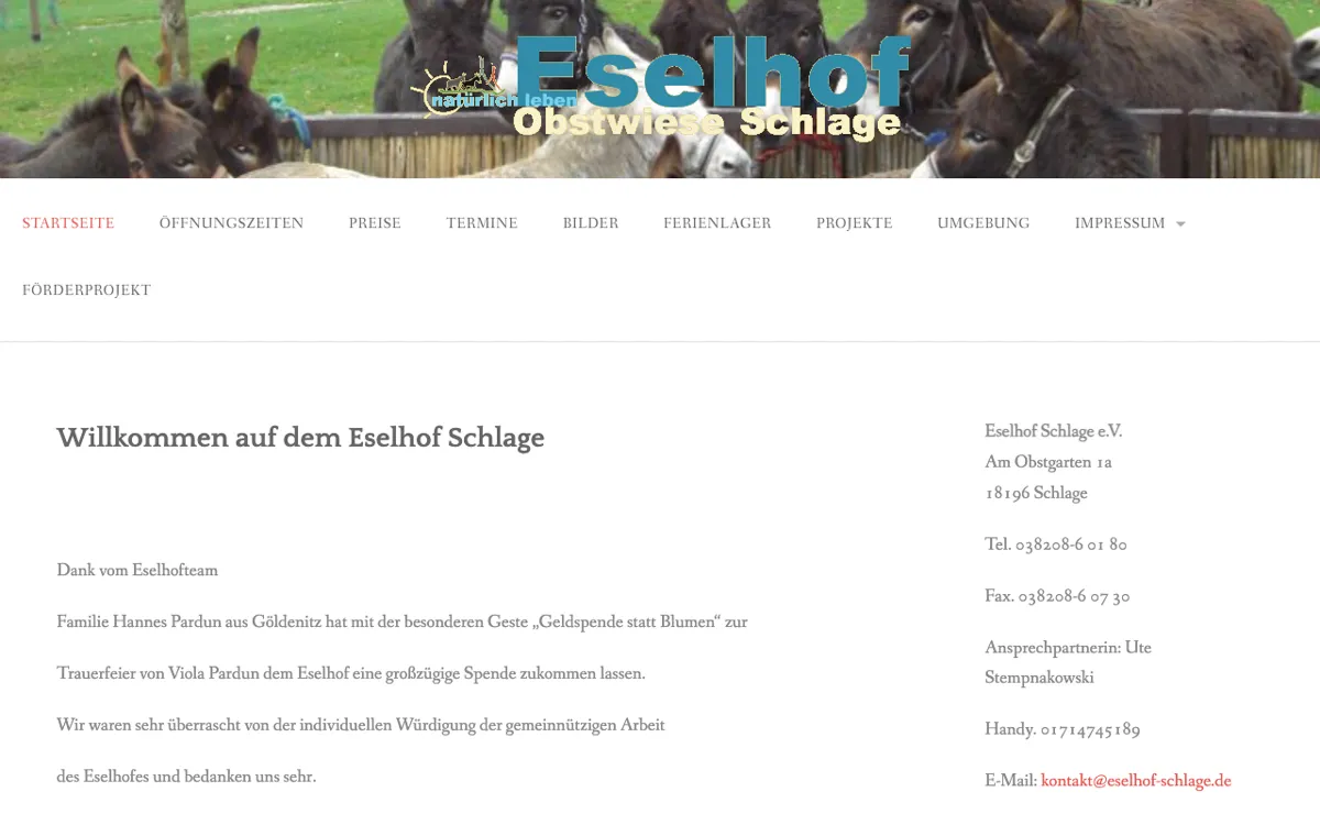 Eselhof Schlage