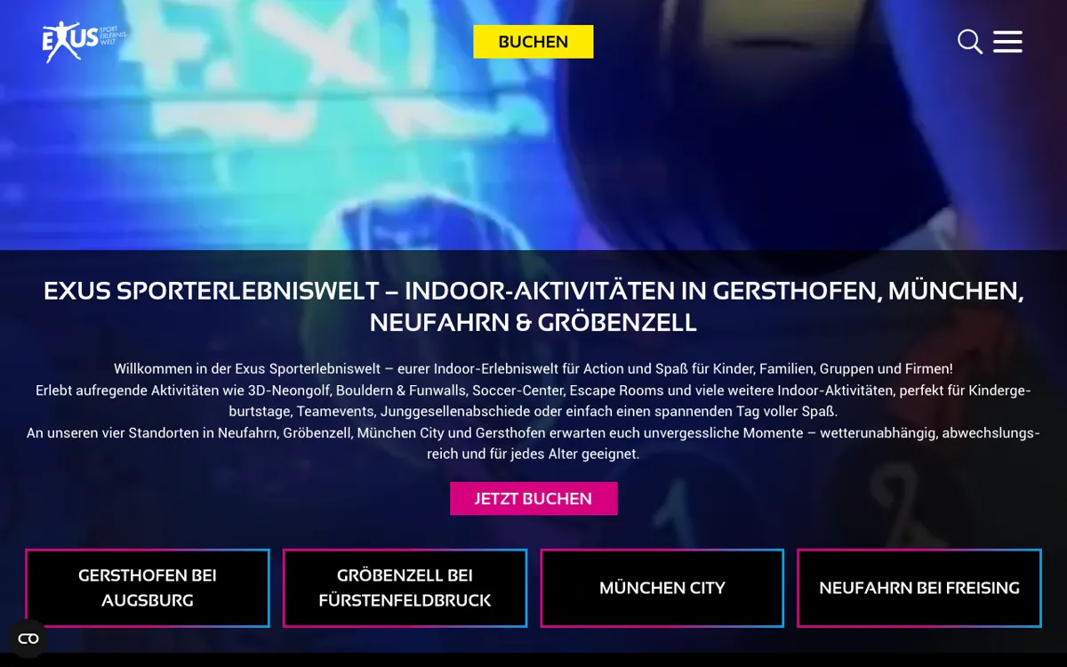 Exus Sporterlebniswelt - Gersthofen