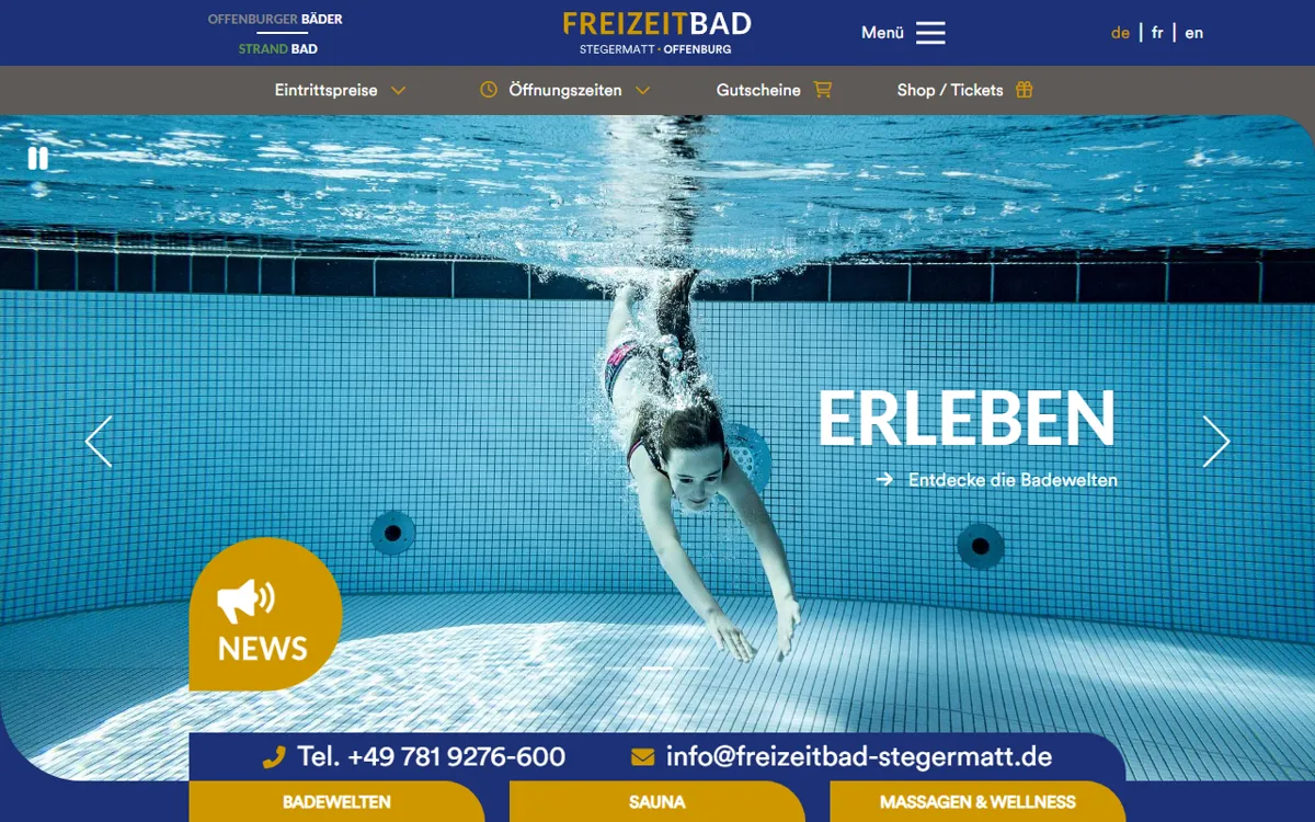 Freizeitbad Stegermatt
