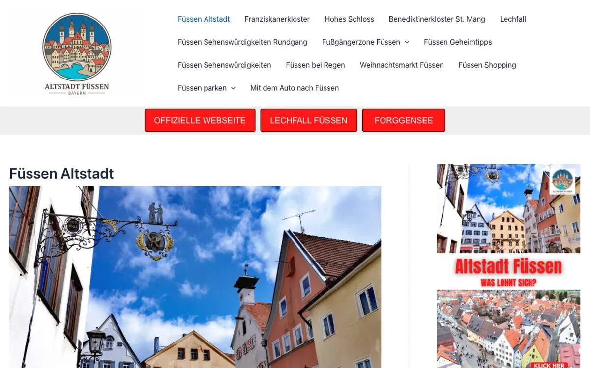 Füssen Altstadt