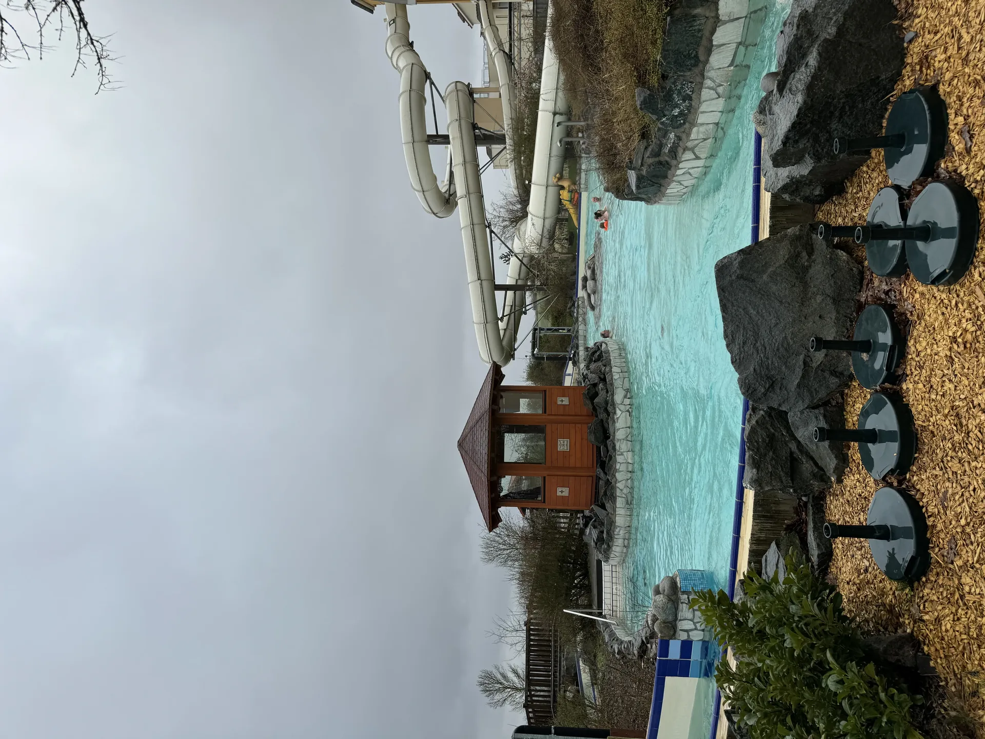 Außenbecken im Aqua Mundo Center Parcs Park Hochsauerland