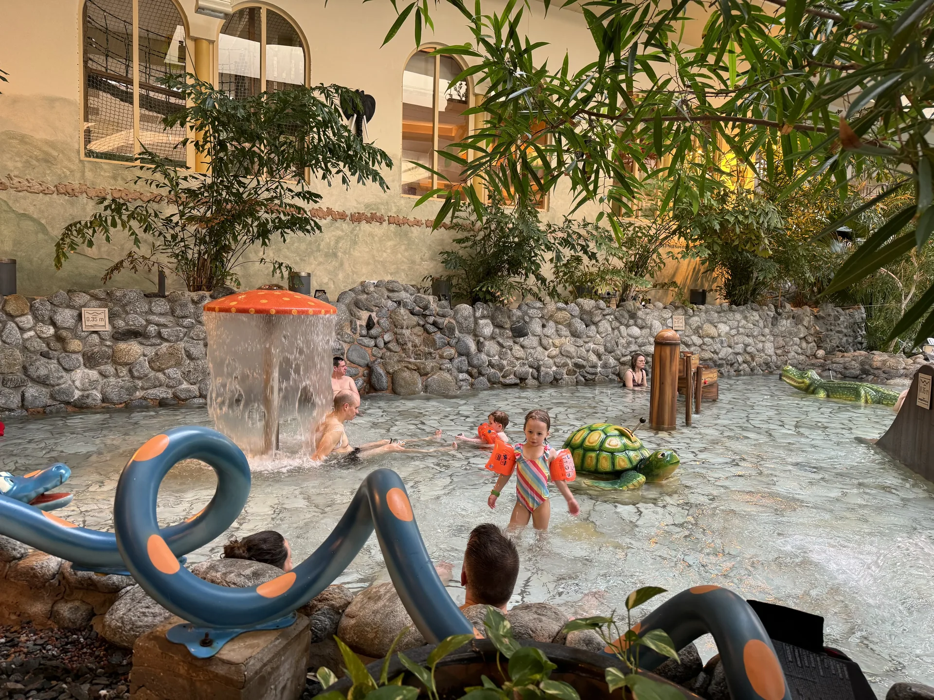 Kinderbecken im Aqua Mundo Park Hochsauerland