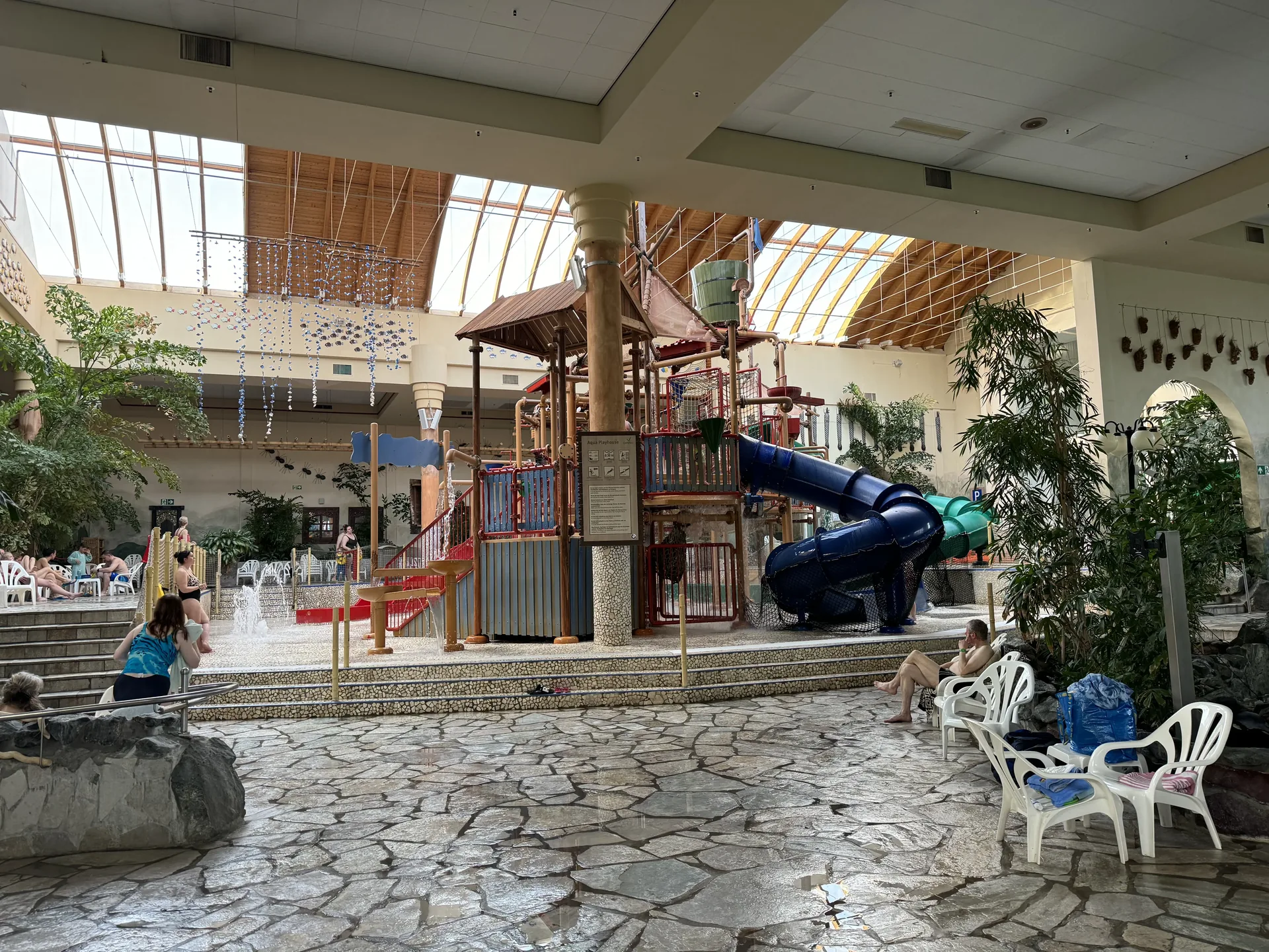 Wasserspielhaus im Aqua Mundo Park Hochsauerland