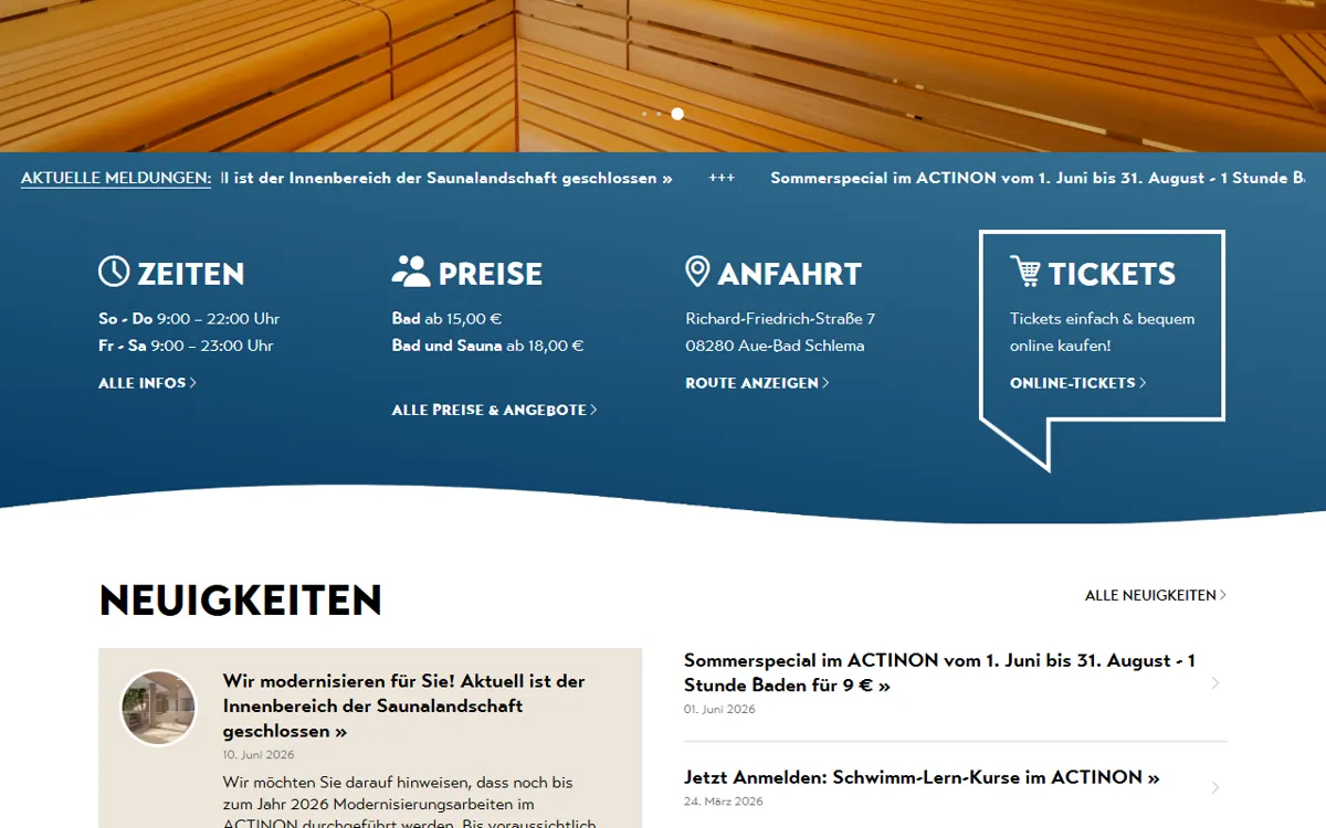 Gesundheitsbad ACTINON