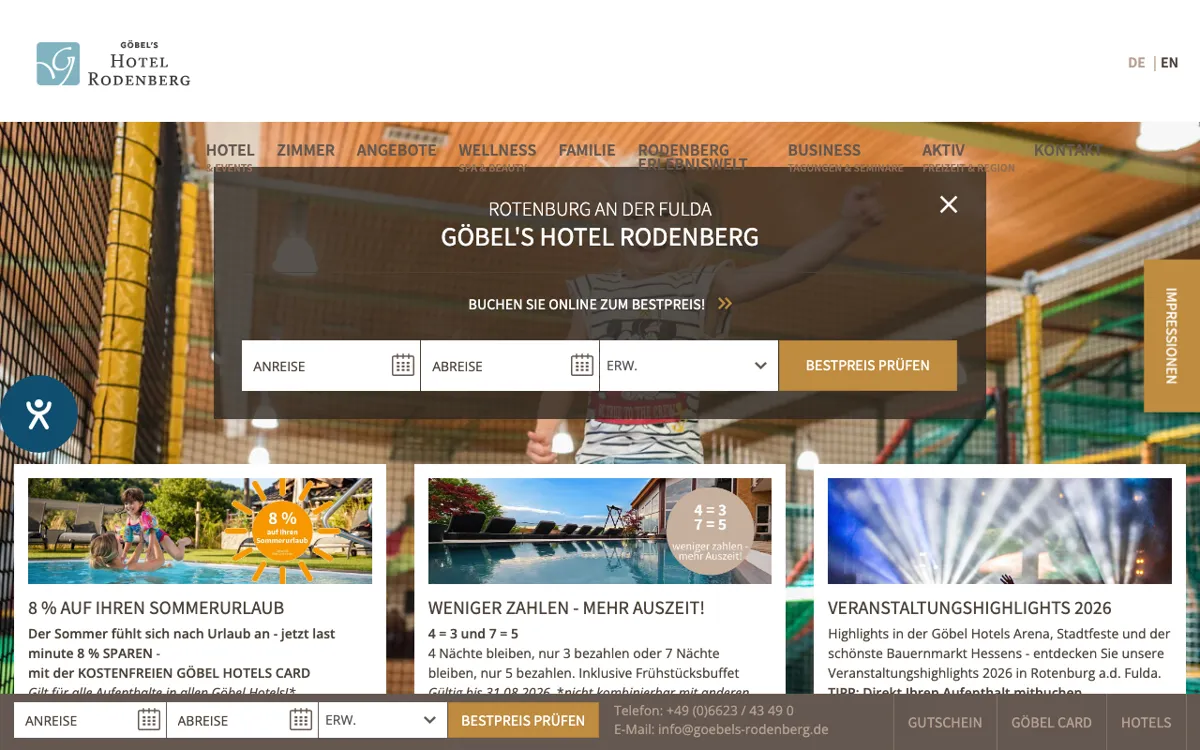 Göbel’s Hotel Rodenberg GmbH & Co. KG