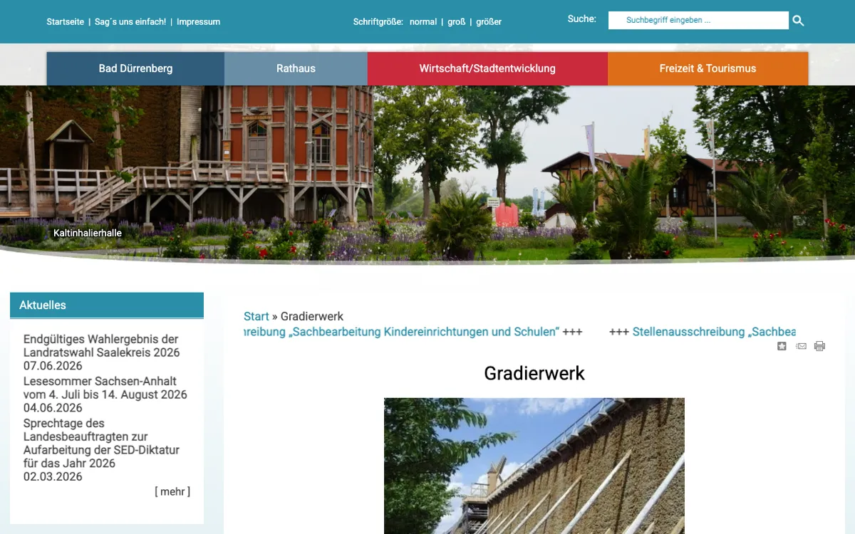 Gradierwerk Bad Dürrenberg