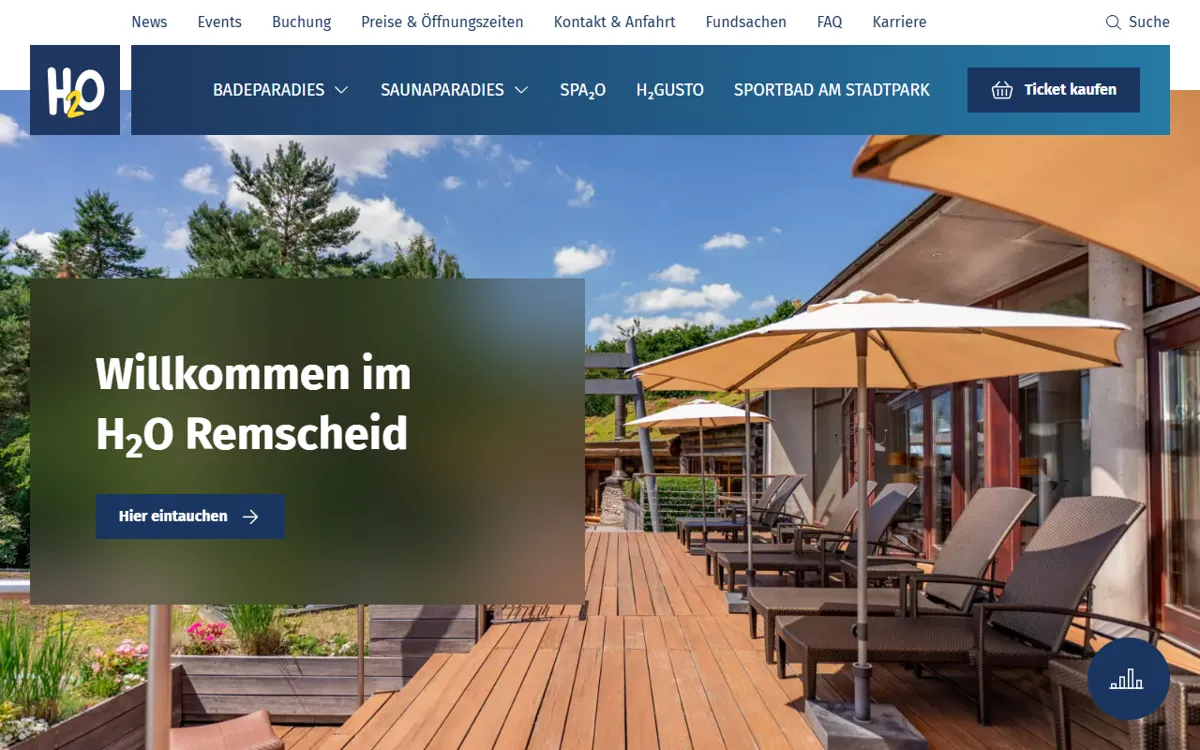 H2O Sauna- und Badeparadies Remscheid