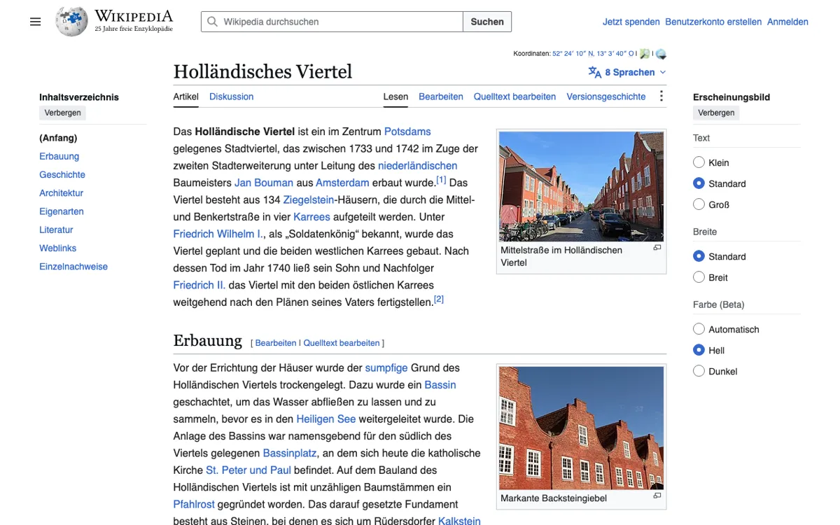 Holländisches Viertel