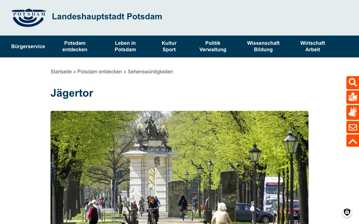 Jägertor Potsdam