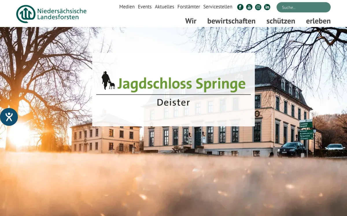 Jagdschloss Springe - Niedersächsische Landesforsten
