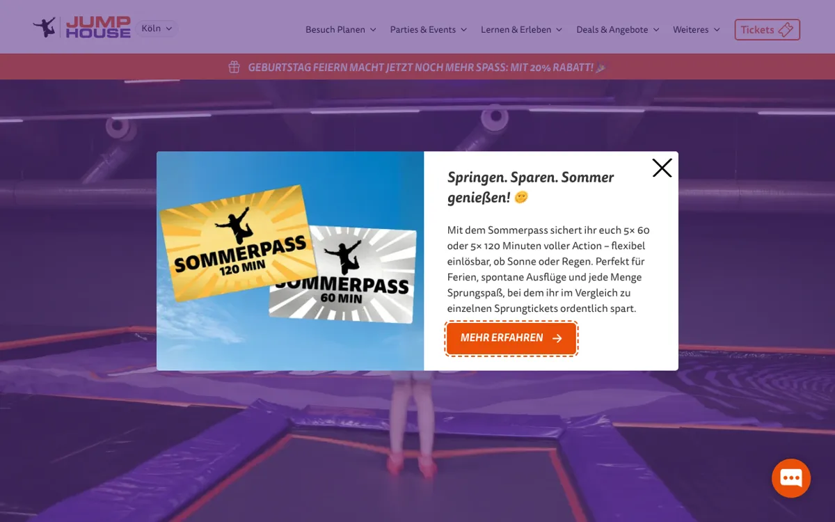 JUMP House Köln