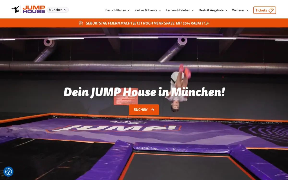 JUMP House München (ehemals AirHop)