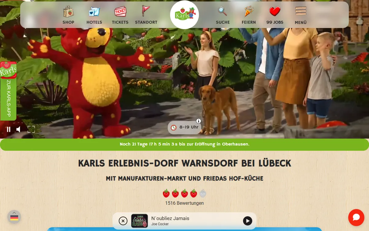 Karls Erlebnis-Dorf Warnsdorf