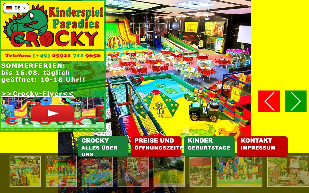 Kinderspielparadies Crocky - Nordhorn