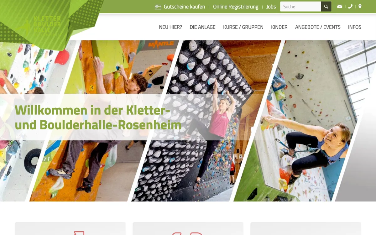 Kletter- und Boulderhalle Rosenheim