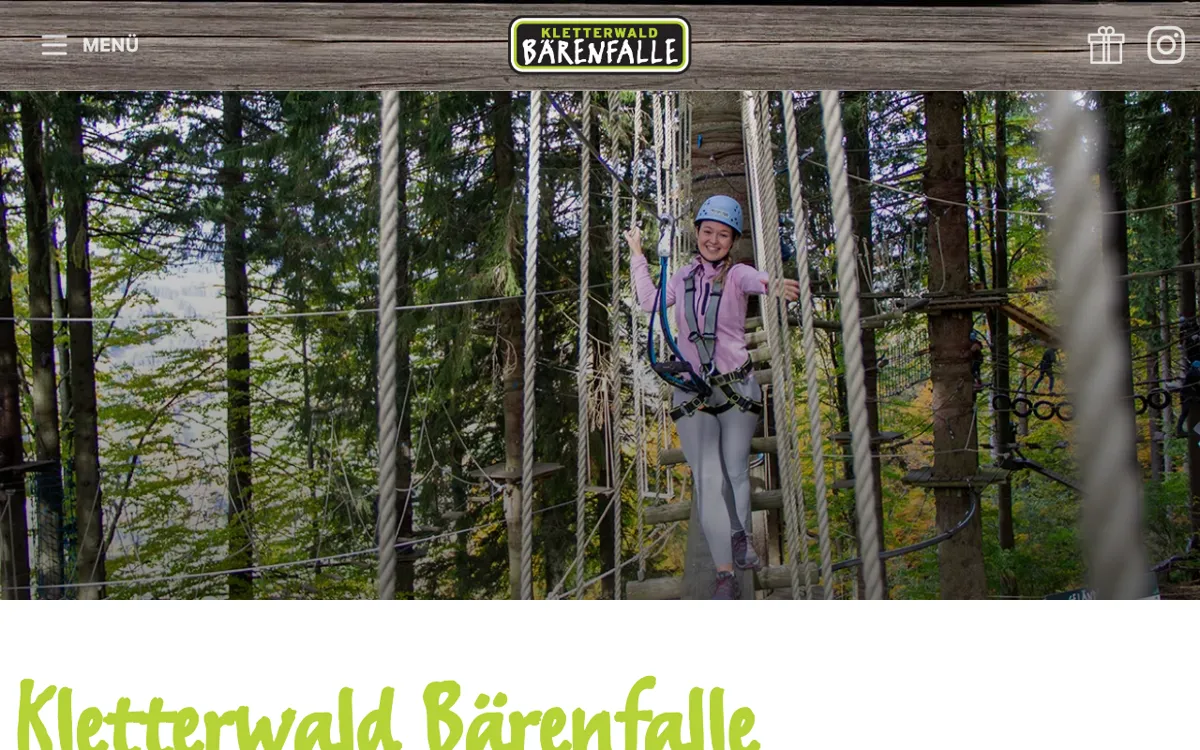 Kletterwald Bärenfalle